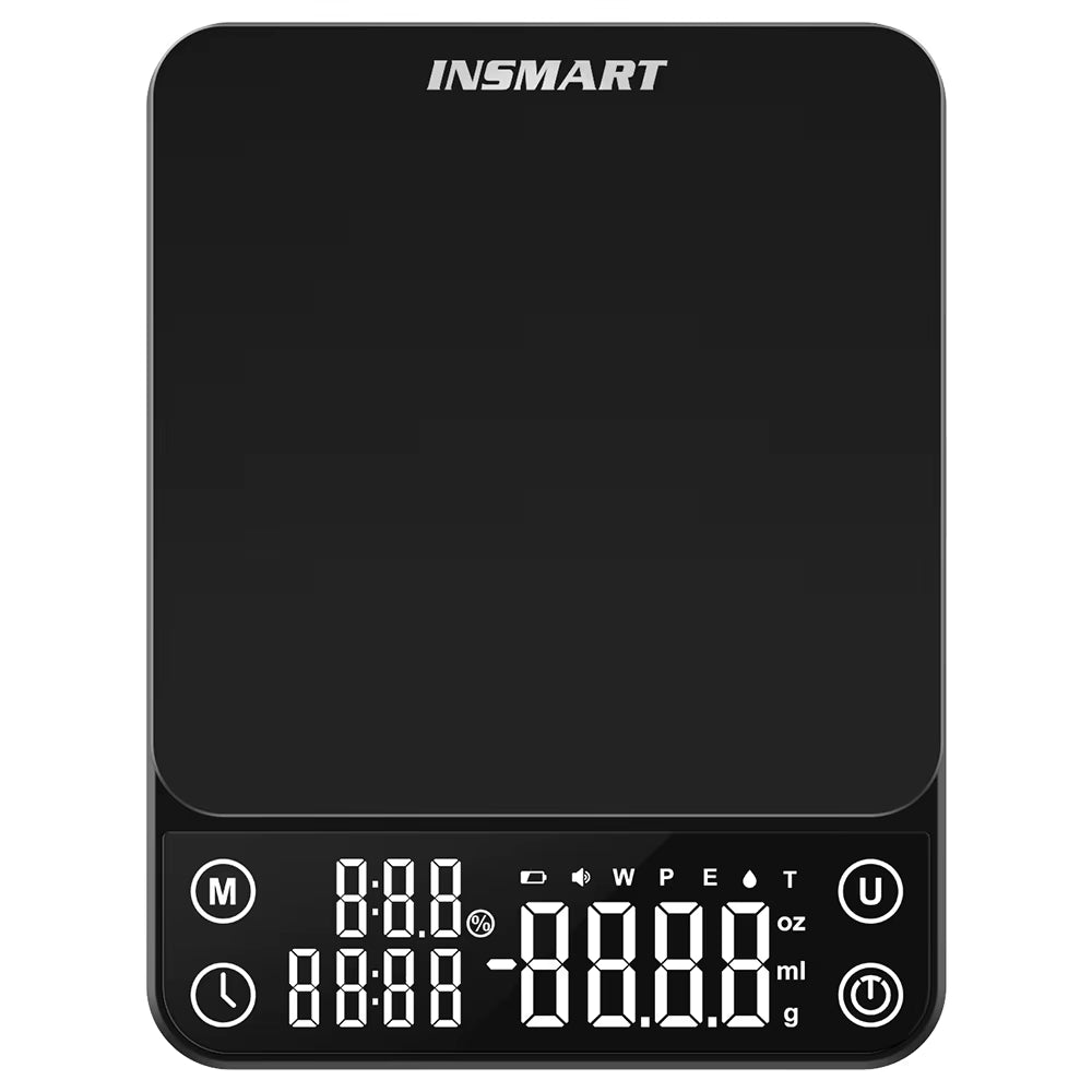 Professional Kitchen Food Scale with Smart App for Nutritional Analysis in Ounces and Grams