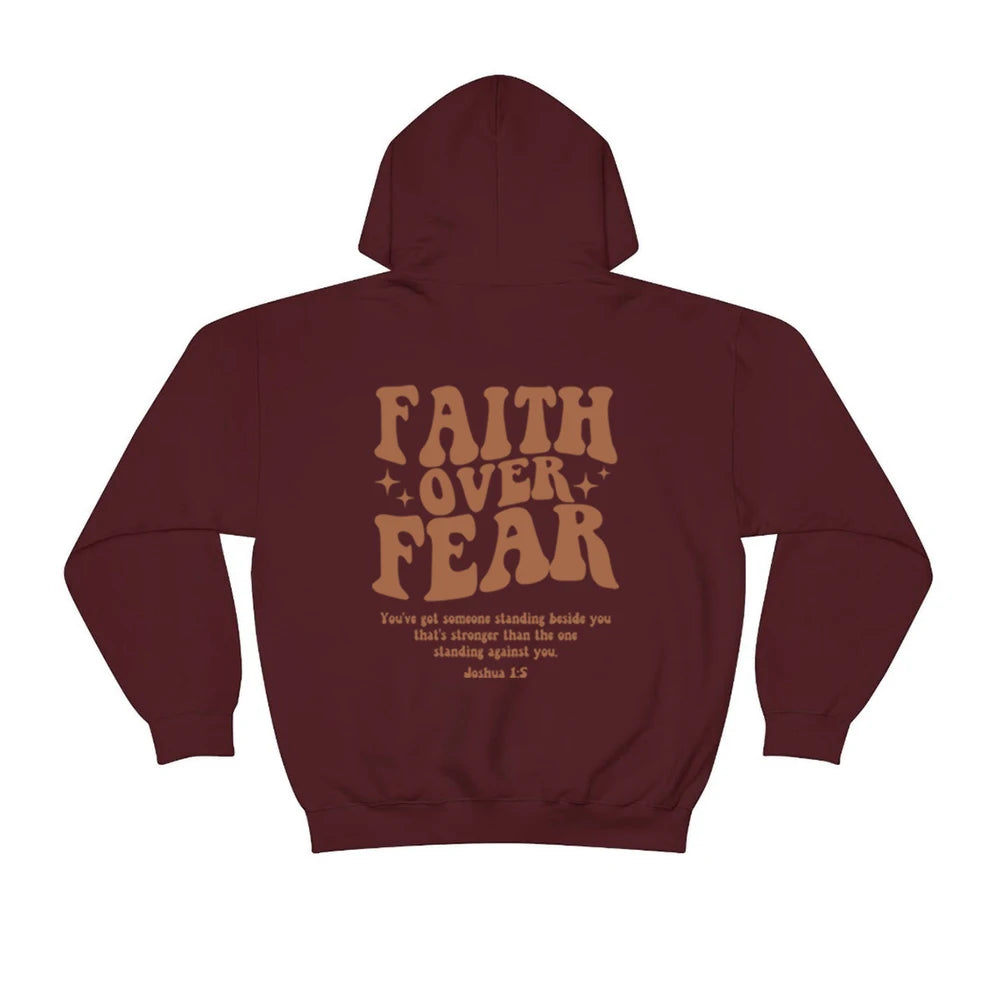 Christian Faith Hoodie - Stylish Religious Sweatshirt for Women