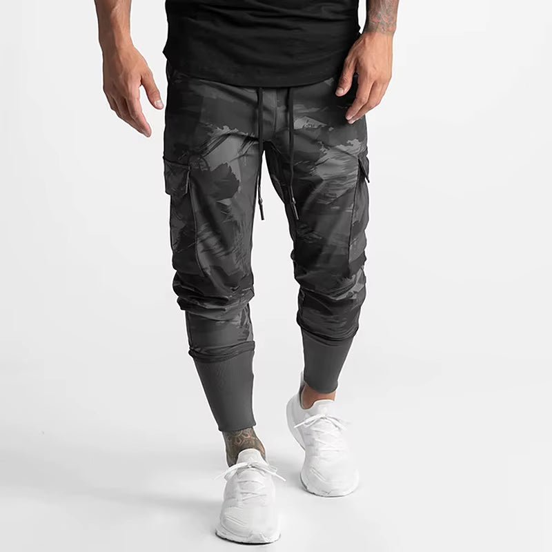 Men's Quick-Dry Fitness Joggers for Running and Training