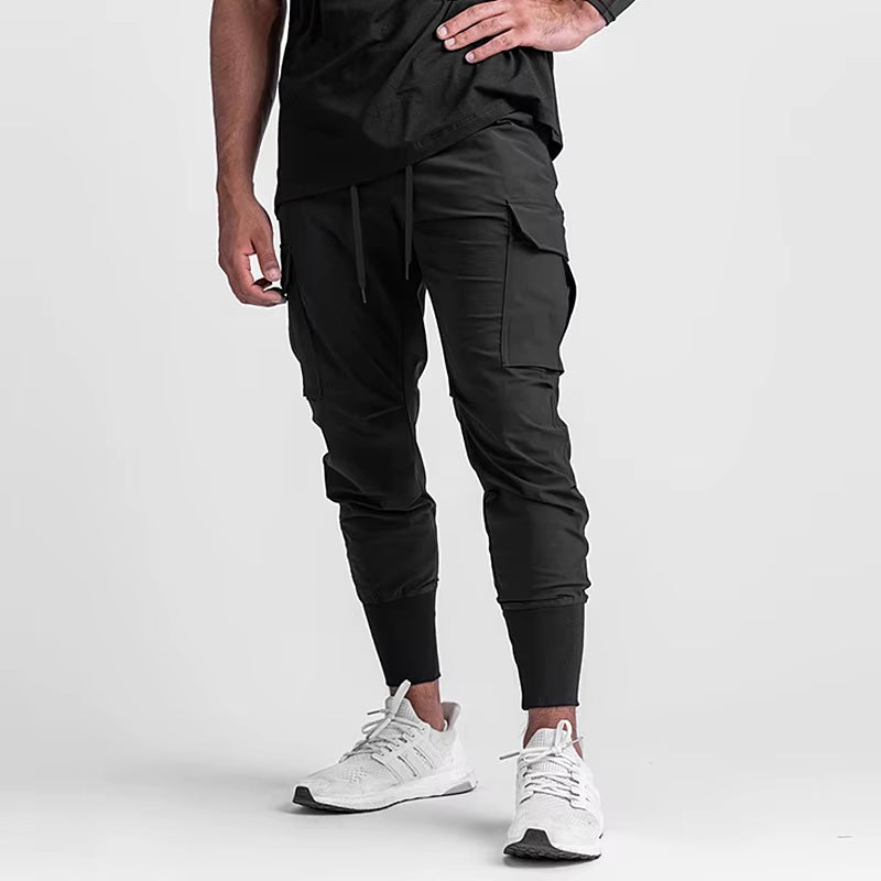 Men's Quick-Dry Fitness Joggers for Running and Training