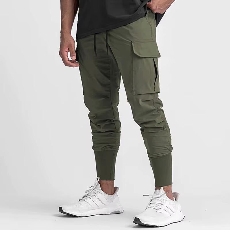 Men's Quick-Dry Fitness Joggers for Running and Training