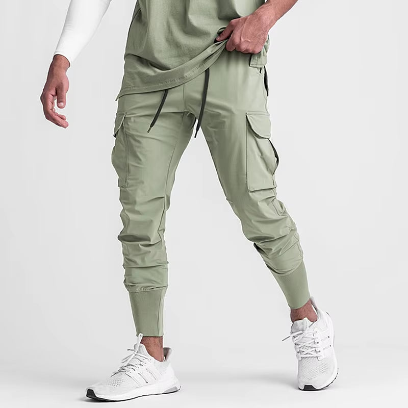 Men's Quick-Dry Fitness Joggers for Running and Training